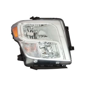 2016-2019 Nissan Titan Xd Pickup - Passenger Side Halogen Headlight Assembly - NI2503250