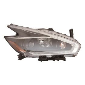 2018-2018 Nissan Murano - Reconditioned Oe Passenger Side Halogen Headlight Assembly - NI2503260