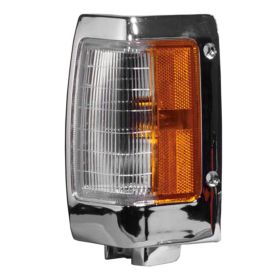 1990-1997 Nissan Hardbody Pickup - Driver Side Front Side Marker Light Assembly - NI2550107