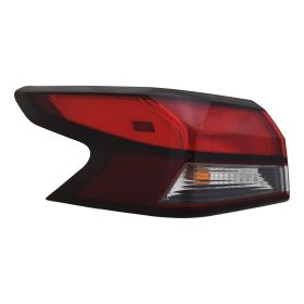 2020-2025 Nissan Versa Sedan - Driver Side Incandescent Outer Tail Light Assembly - NI2804120