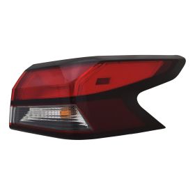 2020-2025 Nissan Versa Sedan - Passenger Side Incandescent Outer Tail Light Assembly - NI2805120