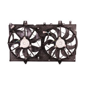 Nissan Rogue 2014-2019 Radiator And Condenser Fan Assembly With Two Fans Side By Side - NI3115150