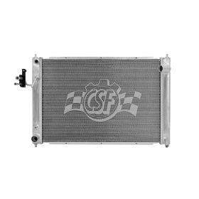 Nissan 370z 2011-2012 Radiator And Condenser Combo Assembly - RAD13004