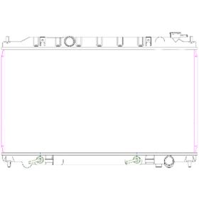 Nissan Maxima 2007-2008 Radiator - RAD13005