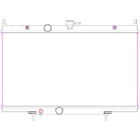 Nissan Sentra 2007-2012 Radiator - RAD13020