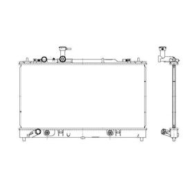 Mazda 6 2006-2008 Radiator - RAD13053