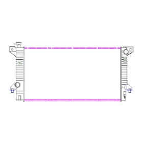 Ford Expedition 2009-2014 Radiator - RAD13099