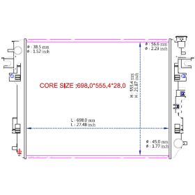 Dodge Pickup-ram-1500 Classic 2009-2010 Radiator - RAD13129