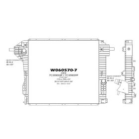 Ford Pickup F450 Superduty 2008-2010 Radiator - RAD13145