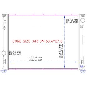 Ford Fusion 2010-2012 Radiator For Models With 3.5l V6 - RAD13187