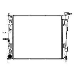KIA Optima 2011-2014 Radiator - RAD13189