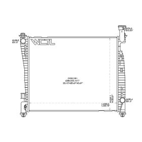 Jeep Grand Cherokee 2011-2015 Radiator - RAD13200
