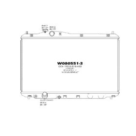 Acura ILX 2013-2015 Radiator - RAD13224