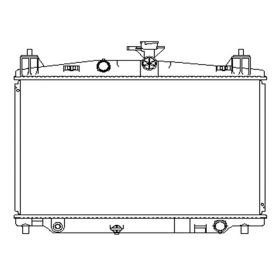 Mazda 2 2011-2014 Radiator - RAD13233
