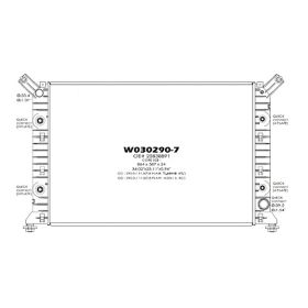 Chevrolet Pickup Chevy Silverado 2500 2011-2014 Radiator - RAD13301