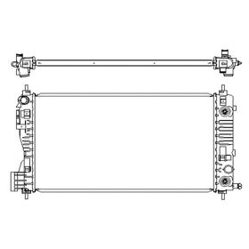 Chevrolet Impala 2014-2019 Radiator - RAD13332