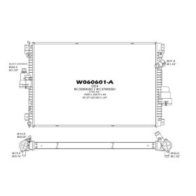 Ford Pickup F450 Superduty 2011-2016 Radiator - RAD13339