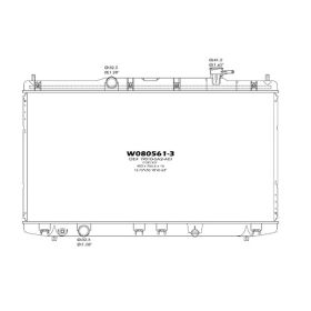 Acura TLX 2015-2019 Radiator - RAD13363