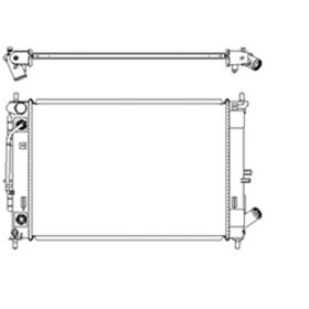 KIA Forte 2014 Radiator - RAD13412