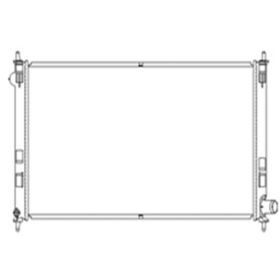Mitsubishi Outlander Sport 2013-2017 Radiator - RAD13443