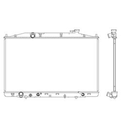 Honda Odyssey 2014-2017 Radiator - RAD13446