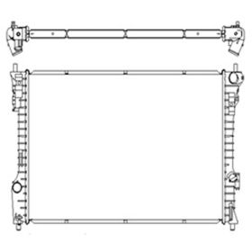 Ford Flex 2013-2019 Radiator - RAD13447