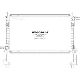 Ford Mustang 2015-2019 Radiator - RAD13489