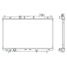 Acura TLX 2015-2019 Radiator - RAD13516
