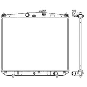 Toyota Highlander 2014-2019 Radiator - RAD13530