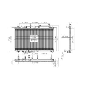 Honda HRV 2016-2019 Radiator - RAD13539
