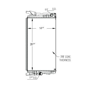2014-2015 Mini Cooper 2-dr Hatchback - Radiator - RAD13543