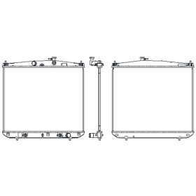 Lexus Rx350 2016-2019 Radiator - RAD13602