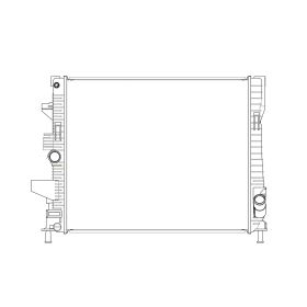 Ford Focus 2015-2018 Radiator - RAD13635
