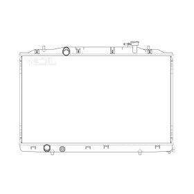 Honda Odyssey 2018-2019 Radiator - RAD13672