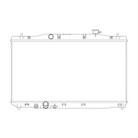 Honda Accord Sedan 2018-2019 Radiator - RAD13673