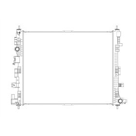 Chevrolet Equinox 2018-2019 Radiator - RAD13682