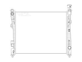 Dodge Durango 2016-2019 Radiator - RAD13700