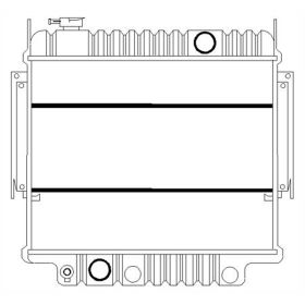 Ford Van Econoline 1992-1994 Radiator - RAD1457
