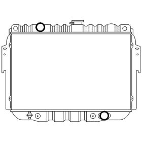 1979-2003 Dodge Fullsize Van - Radiator - RAD1707
