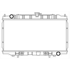 Infiniti I30 1996-1999 Radiator - RAD1752