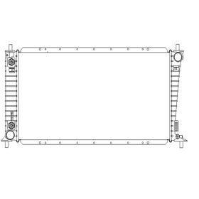 Ford Pickup Lightduty 1997-1998 Radiator - RAD2141