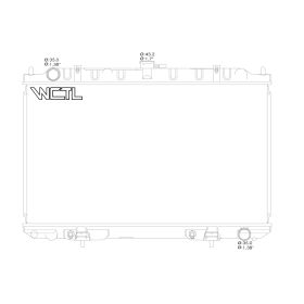 Infiniti I35 2000-2001 Radiator - RAD2329