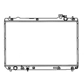 Toyota Highlander 2004-2007 Radiator - RAD2848