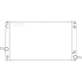 Toyota Rav4 2006-2012 Radiator - RAD2892