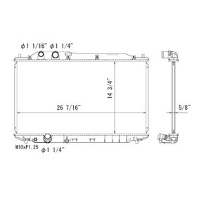 Honda Civic Coupe 2006-2011 Radiator - RAD2926