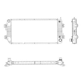 Chevrolet Van Chevy Express 2006-2018 Radiator - RAD2935