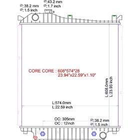 Ford Explorer 2007-2010 Radiator - RAD2952
