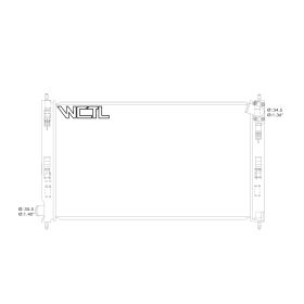 Mitsubishi Lancer 2008-2015 Radiator - RAD2978
