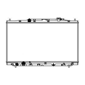 Acura TSX 2010-2013 Radiator - RAD2989