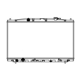 Honda Accord Coupe 2008-2012 Radiator - RAD2990